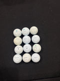 12 used 3rd tier titleist avx golf balls