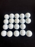 12 used 2nd tier titleist Prov1 golf balls