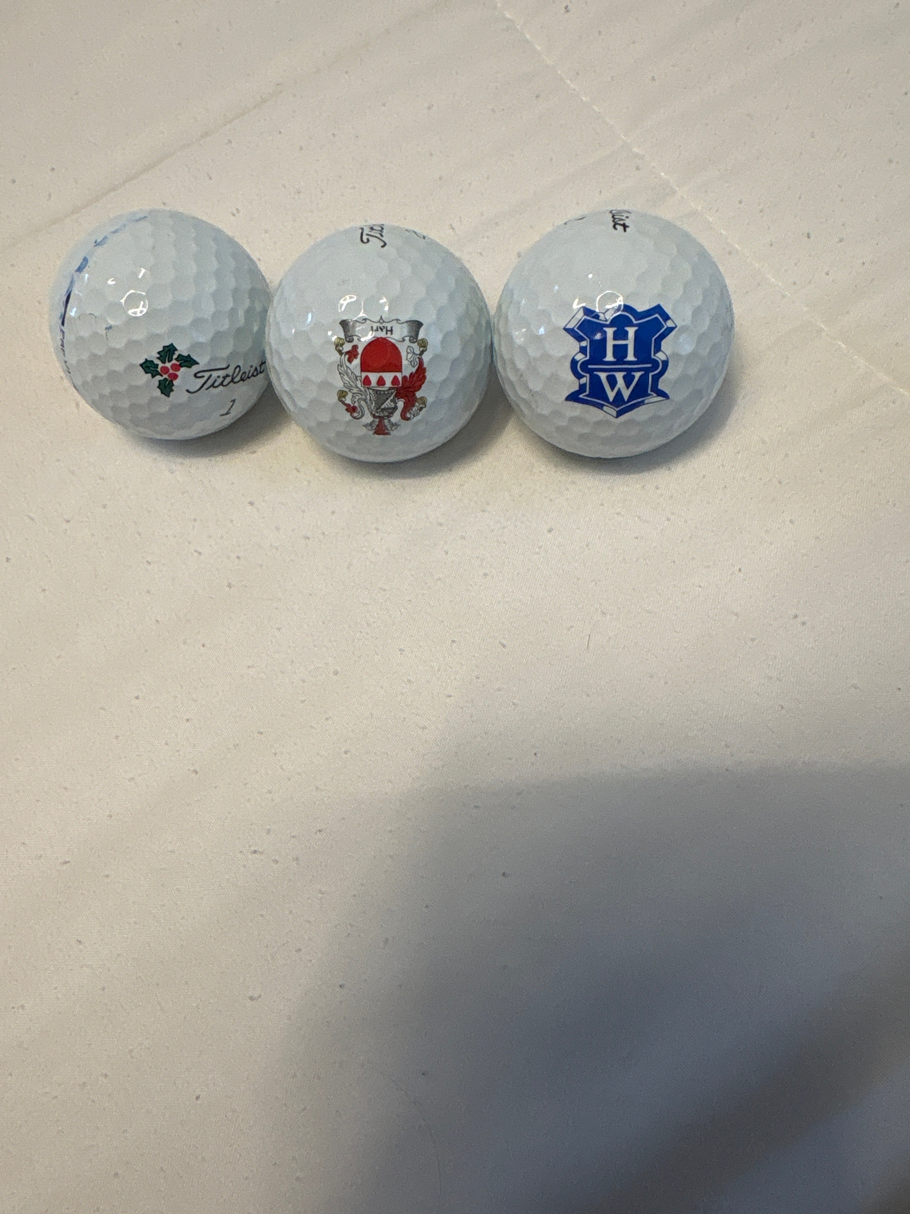 12 used 2nd tier titleist pro v1 golf ball