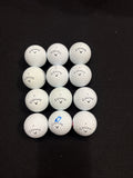 12 used 2nd tier Callaway supersoft golf balls