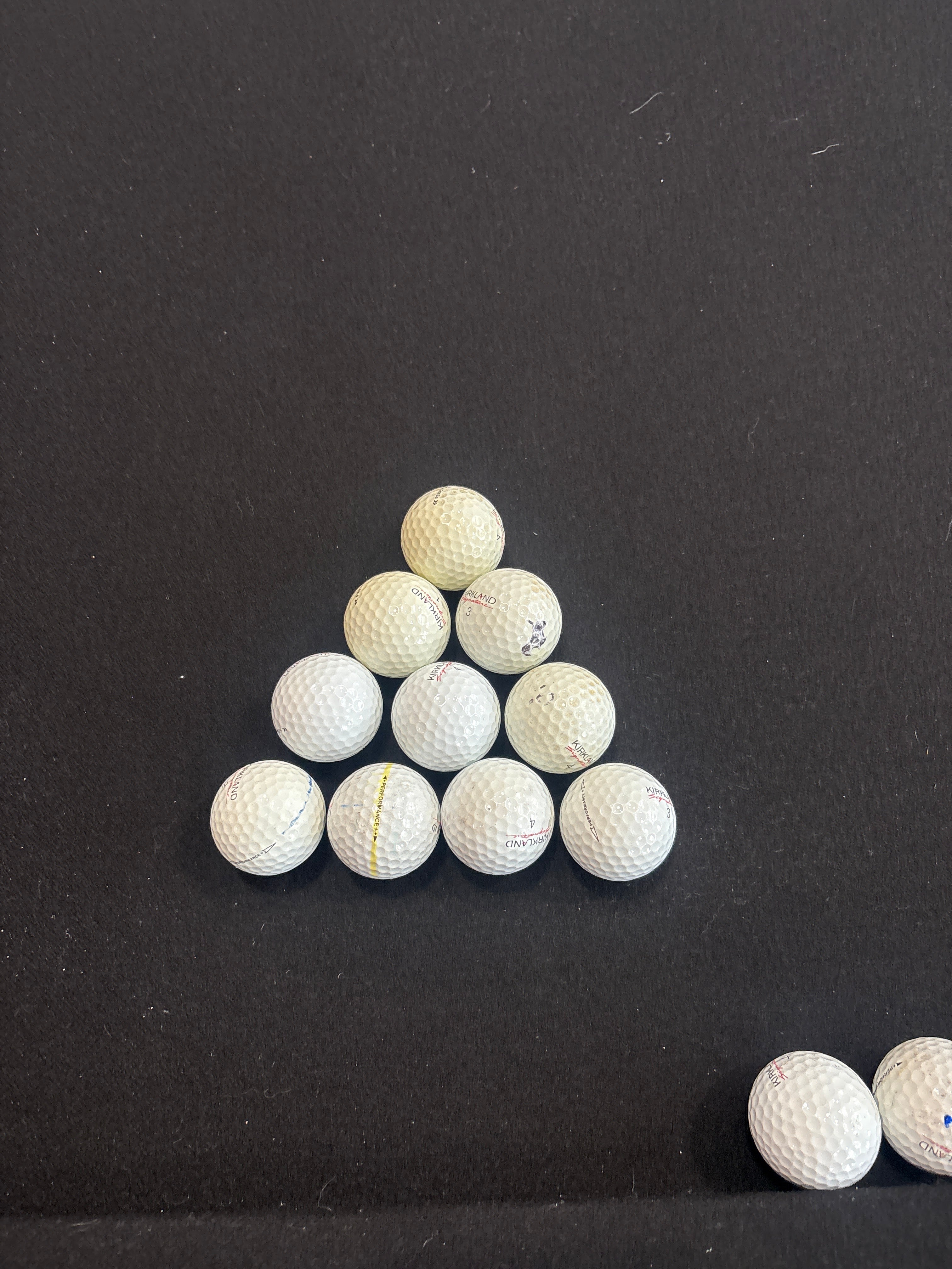 12 used 3rd tier Kirkland signature performance +