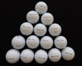 12 used 2nd tier titleist proV1x golf balls